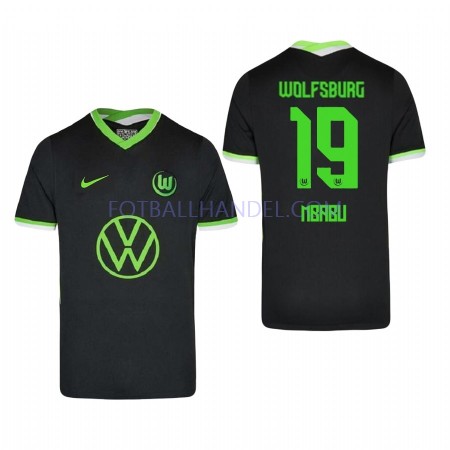 Herre Fotballdrakter VfL Wolfsburg Kevin Mbabu 19 Hjemme 2020-21 Kortermet